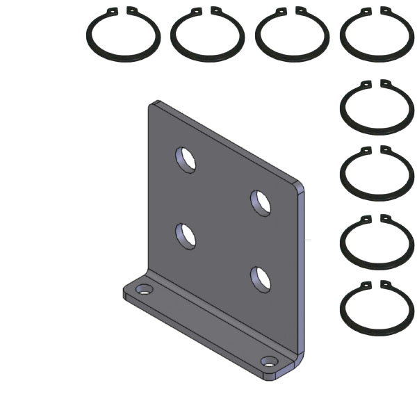 Halter 4-fach