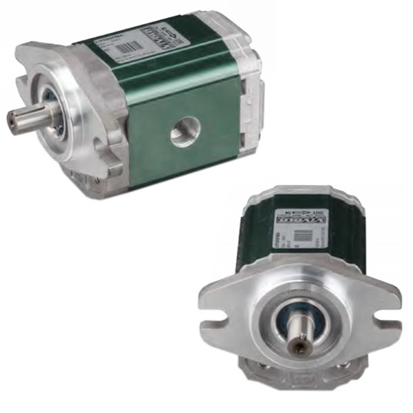 Einpass Ø50,80 - Welle zylindrisch 12,70mm - Ölanschlüsse Innengewinde
