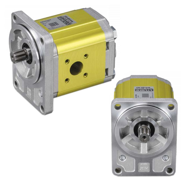 Einpass Ø80 - Welle Verzahnt 17x14 - 9 Zähne DIN 5482 - Ölanschlüsse BOSCH Flansch