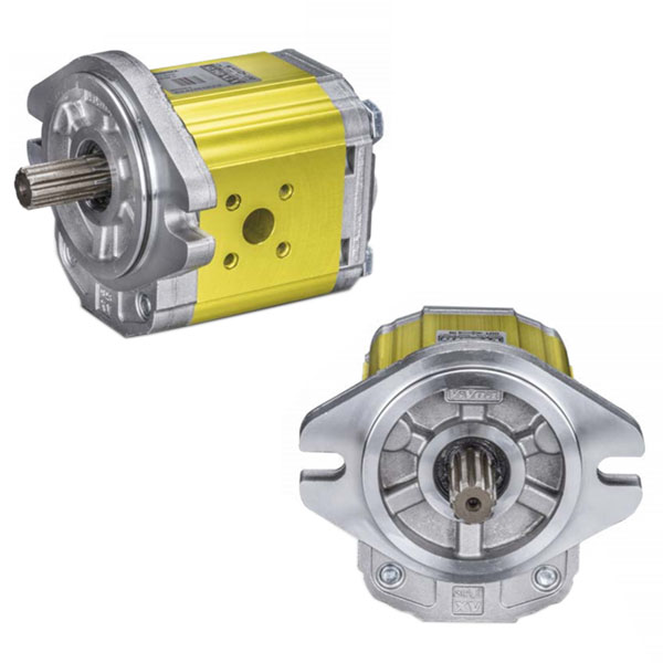 Einpass Ø82,5 - Welle Verzahnt 16/32 DP - 10 Zähne -Ölanschlüsse BOSCH Flansch