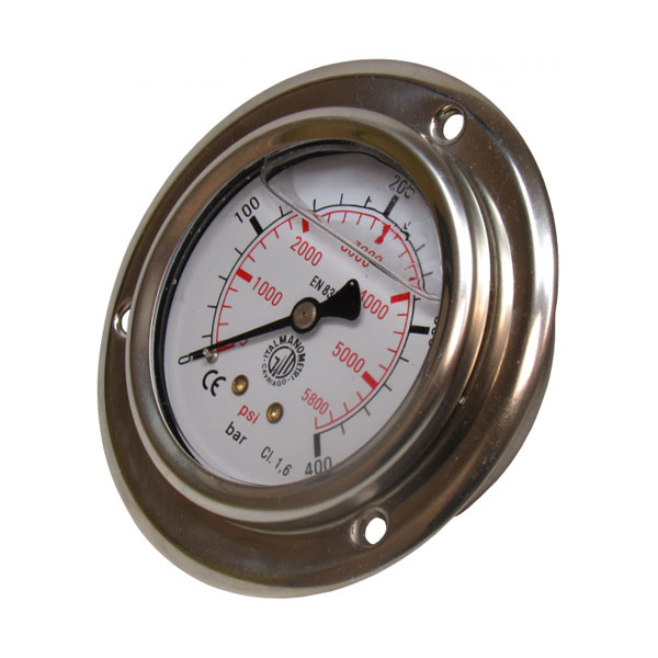 Manometer für Tafeleinbau