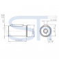 Preview: Motorbremse BMR 100 C - Welle 25mm - Hydraulikmotor mit integrierter Bremse