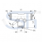 Preview: T-Steckverbinder 4mm - Kunststoff