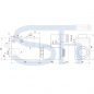Preview: 2/2-Wege Elektromagnetventil 150L R 3/4" - 24 V DC - stromlos offen - beidseitig gesperrt