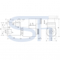 Preview: 2/2-Wege Elektromagnetventil 60L R 1/2" - 24 V DC - stromlos offen - beidseitig gesperrt