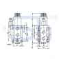 Preview: 6/2-Wege Elektromagnetventil 50L R 3/8" - 12 V DC