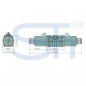 Preview: 4/3-Wegeventil CETOP 05 - 120 l/min - NG10 - 12 V DC - Schaltstellung J