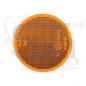 Preview: Reflektor Orange - Rund - Ø 75mm - mit Löchern