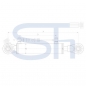 Preview: Hydraulischer Oberlenker Kat. 1 - 210 Hub