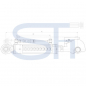 Preview: Hydraulischer Oberlenker Kat. 1 - 200 Hub - mit Fanghaken