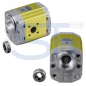 Preview: Hydraulikpumpe ViVoil - BG2 - 4,2ccm - Ø 52mm BH - Welle gefräßt 8mm - zurückgesetzt - Ölanschlüsse BOSCH Flansch - linksdrehend