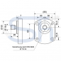Preview: SCHLÜTER - Hydraulikpumpe 14ccm - BG2 - B 17x14 - rechtsdrehend - 0510515013, 850-1500