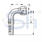 Preview: Pressarmatur DN38 - 2 1/2" - IG 90° - JIC - 4SH
