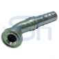 Preview: Pressarmatur DN38 - 1 1/4" - 45° - SAE 6000 PSI - 4SH