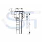 Preview: Pressarmatur DN38 - R 1 1/2" - IG - DKOR-S - 4SH