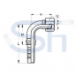 Preview: Pressarmatur DN38 - R 1 1/2" - IG 90° - DKOR-S - 4SH