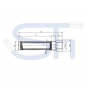 Preview: Saugfilter Tankeinbau R 3/4" - R 1" - 250µm - zum Einschrauben