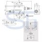 Preview: Schockventil R 1/2" 10 - 180 BAR - doppeltwirkend