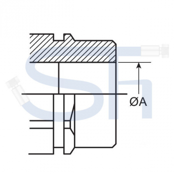 Steckkupplung BG3 Muffe R 1/2" IG - NPT - UDK