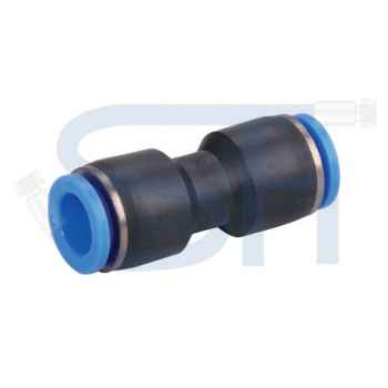 Gerader Steckverbinder 4mm - Kunststoff