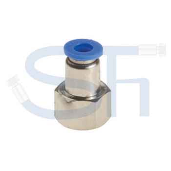 Steckverbinder IG 4mm - R 1/8" - Kunststoff