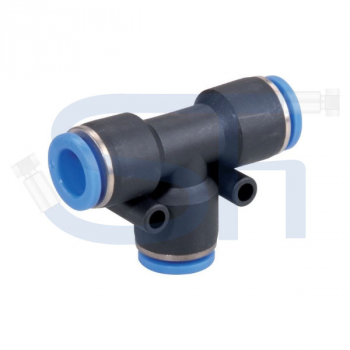 T-Steckverbinder 4mm - Kunststoff