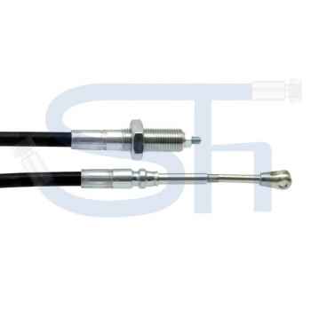 Seilzug 1500mm mit Gabel - für Einfachschalthebel 80 l/min