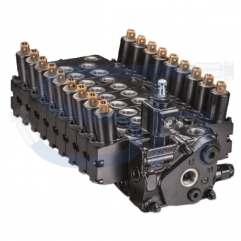 Forstkranventil 80 l/min - 12 V - 8 Funktionen - für Rückewagen - Load Sensing - proportional - DPX 50
