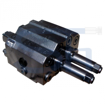 Frontladersteuerventil 95 l/min - mit Seilzug 1500mm - 0 Taster - Doppeltwirkend - Load Sensing