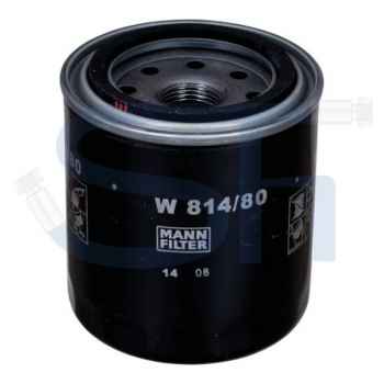 Ölfilter M&H - W 814/80 - MANN-FILTER