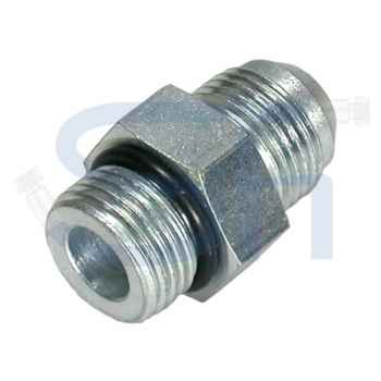 Gerade Einschraubverschraubung JIC 7/16" - JIC 3/8"