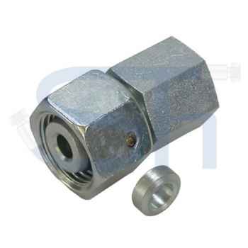 Gerade Manometerverschraubung 06L - R 1/4" - vormontiert