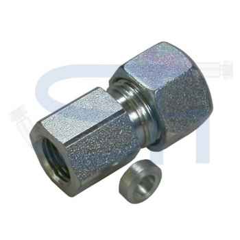 Gerade Manometerverschraubung 06S - R 1/2"