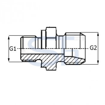 Gerade Einschraubverschraubung 06L - R 1/8"