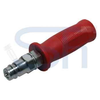 Handgriff Stecker BG3 08L - Rot