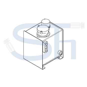 Hydrauliköltank 15 Liter - Standard