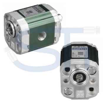 Hydraulikpumpe ViVoil - BG1 - 0,91ccm - Ø 32mm HY - Welle gefräst 5mm - hervorstehend - Ölanschlüsse Innengewinde - rechtsdrehend
