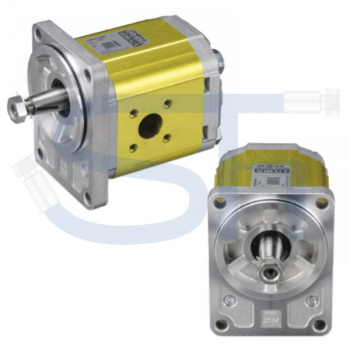 Hydraulikpumpe ViVoil - BG2 - 4,2ccm - Ø 80mm - Welle konisch 1:5 - Ölanschlüsse BOSCH Flansch - rechtsdrehend