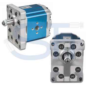 Hydraulikpumpe ViVoil - BG3 - 14,89ccm - Ø 50,8mm - Welle konisch 1:8 - Ölanschlüsse EURO Flansch - rechtsdrehend