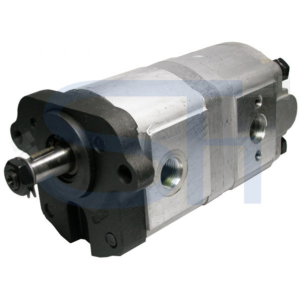 MASSEY FERGUSON - Hydraulikpumpe 10ccm + 8ccm - BG2 - Konus 1:8 - linksdrehend - 0510465360 - A10.3-8.3L33575