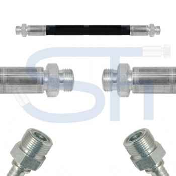 Hydraulikschlauch 2SC DN19 - ORFS 1 3/16" - AG-AG