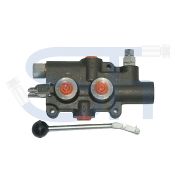 Holzspaltersteuerventil 80 l/min - mit hydraulischer Abschaltung und Eilgang