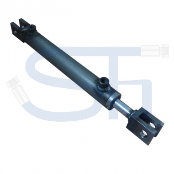 Hydraulikzylinder mit Gabelkopf 25/16/50 Hub - doppeltwirkend