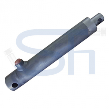Hydraulikzylinder 40/200 Hub - einfachwirkend mit Loch