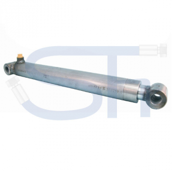 Hydraulikzylinder mit Querbuchse 16/50 Hub - einfachwirkend