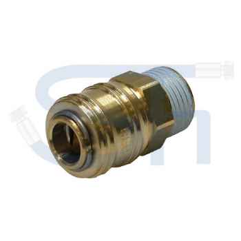 Druckluft-Kupplung IG R 1/4" - Stecker