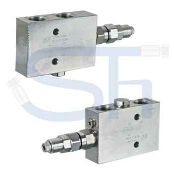 Senkbremsventil R 3/4" - einfachwirkend - druckkompensiert