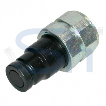 Flachdichtende Steckkupplung BG1 Stecker R 1/4" IG