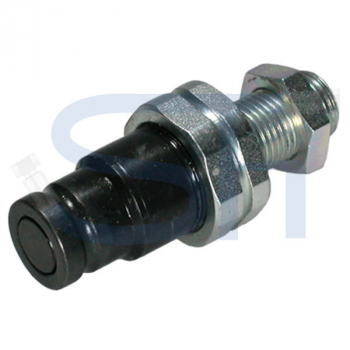 Flachdichtende Steckkupplung BG3 Stecker Schott 12L