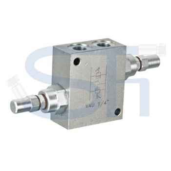 Schockventil R 1/4" 10 - 180 BAR - doppeltwirkend